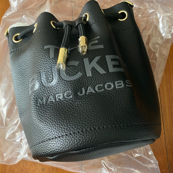 Marc Jacobs Small leather bucket bag - Picture 4 of 5